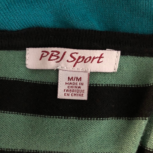 PBJ Sport Long Button Down Knit Blouse - Picture 7 of 8